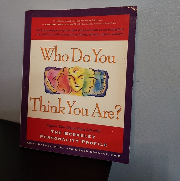 Who Do You Think You Are? Explore Your Many-Sided Self Not Hardcover - Picture 1 of 6